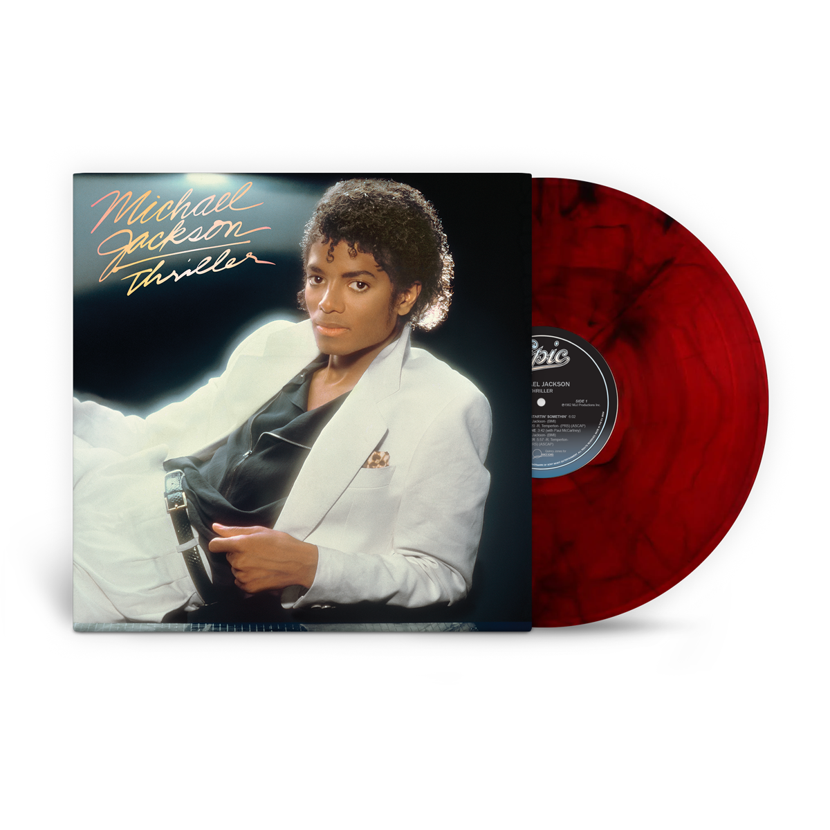 Thriller Red & Black Marble Vinyl – Michael Jackson EU