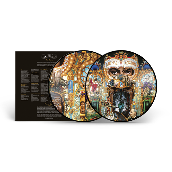 Dangerous Picture Disc Double LP – Michael Jackson EU
