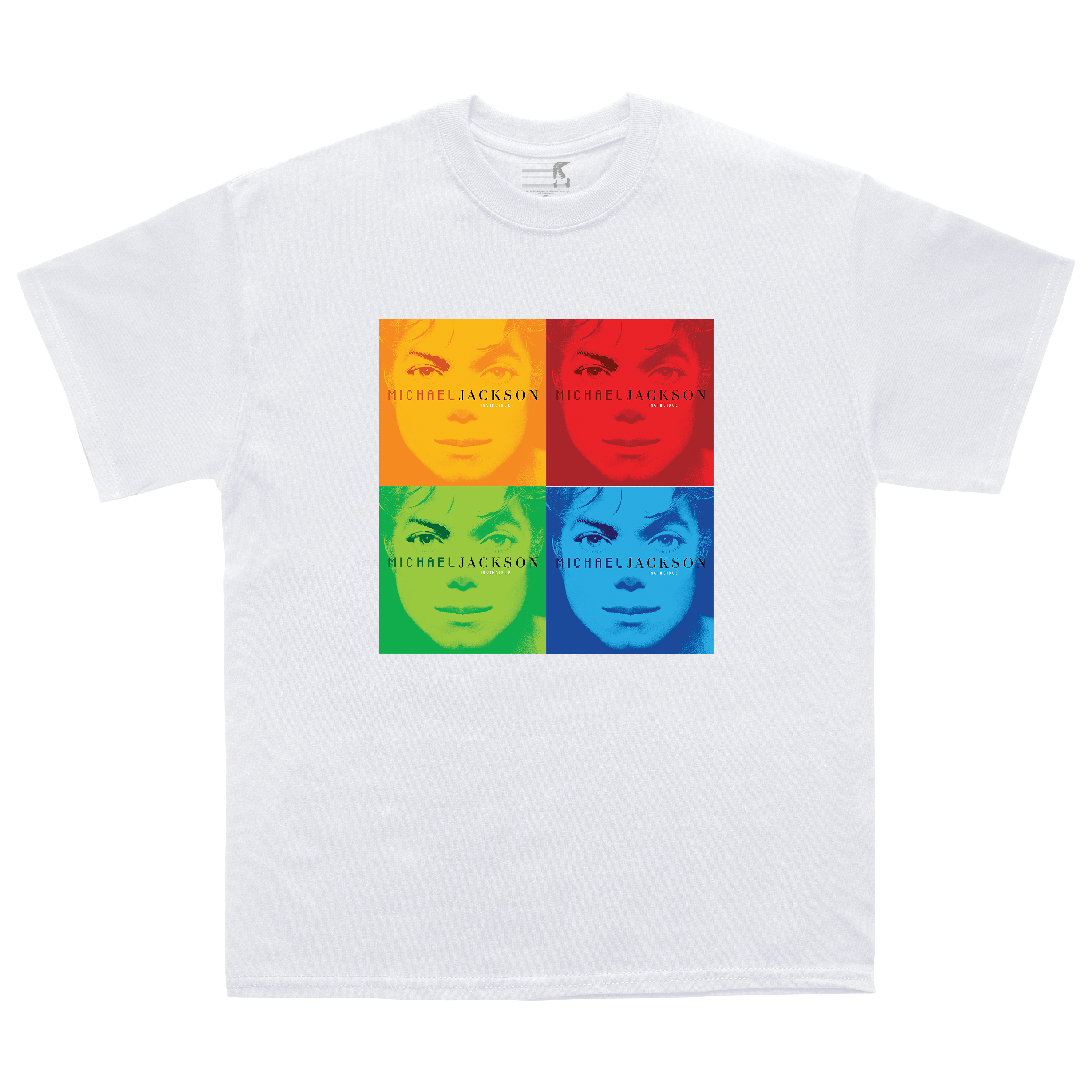 MICHAEL JACKSON Tシャツ　UNIVERSAL MUSIC公式　M Invincible Quad Album T-Shirt – Michael Jackson EU